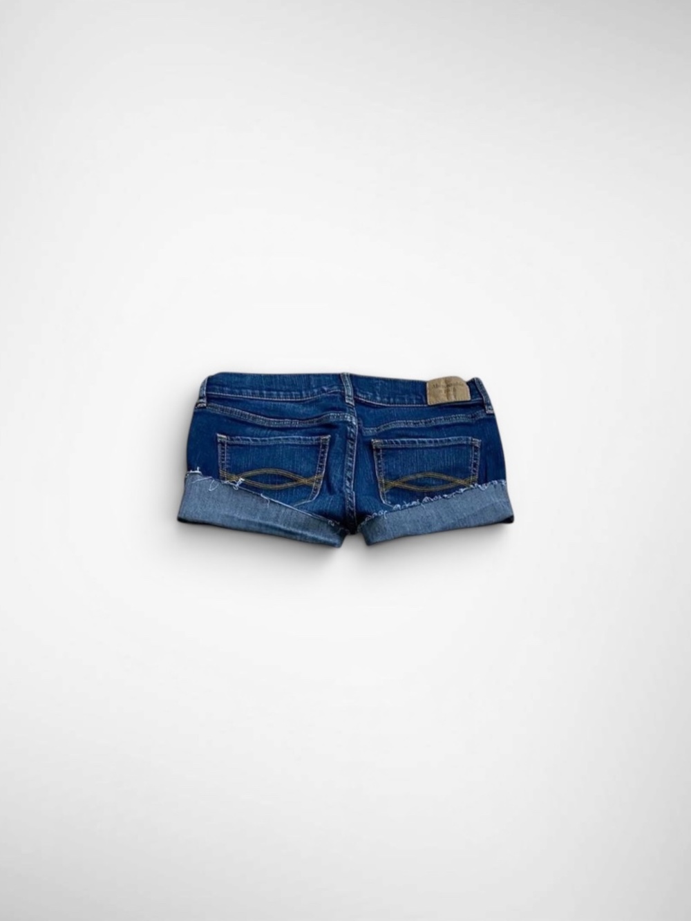 Abercrombie & Fitch Ultra Low Rise Micro Denim Shorts